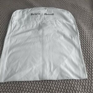 Madewell White Reluxe Garment Cover